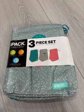 Insulated Lunch Bag 3-Piece Set